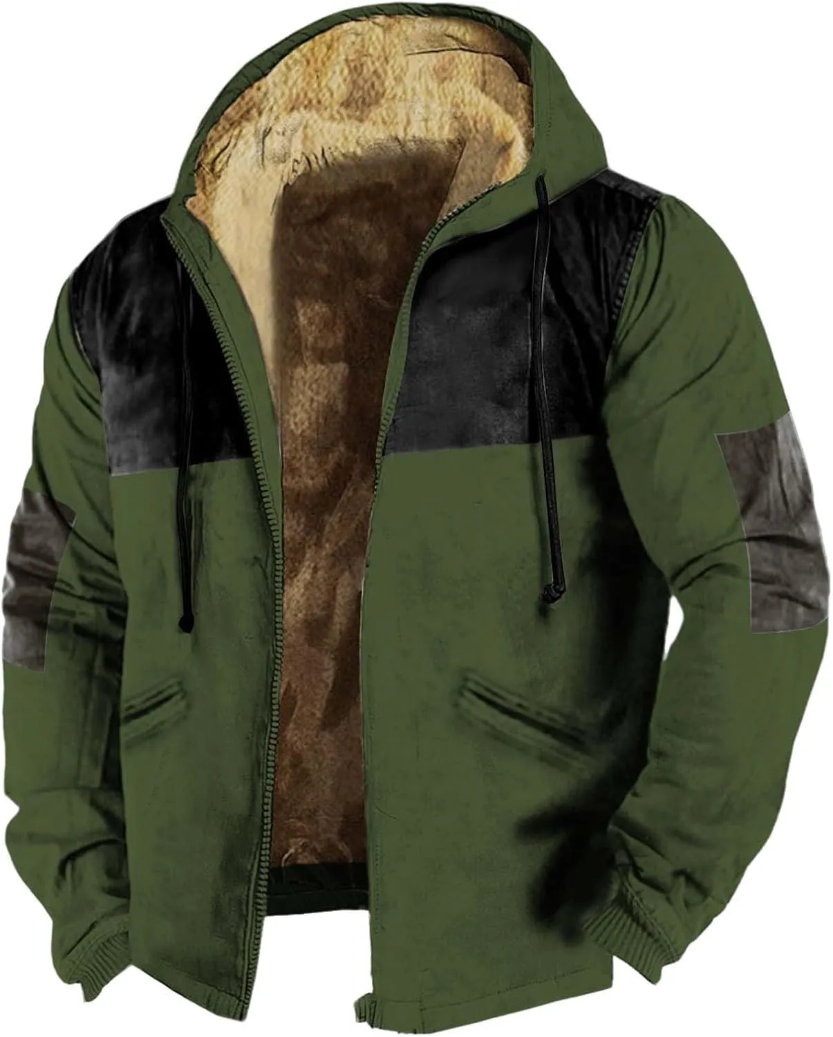 Mens Fleece Jacket Mens Jackets Mens Winter Clothes Men Windbreaker Jacket Heated Jacket for Men Canvas Jacket Men