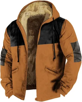 Mens Fleece Jacket Mens Jackets Mens Winter Clothes Men Windbreaker Jacket Heated Jacket for Men Canvas Jacket Men