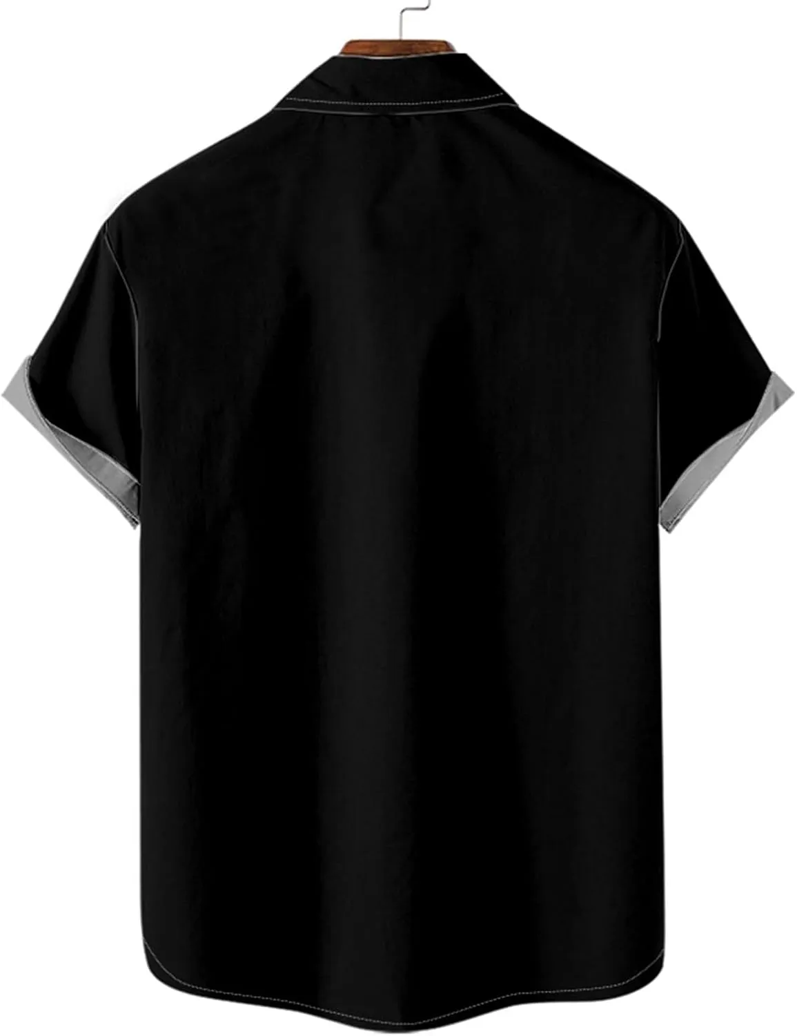 Mens Linen Shirt Mens Short Sleeve Button Down Shirts Collared Summer Beach T-Shirts Vacation Tops