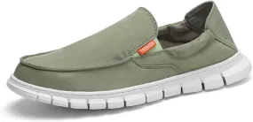 Men's Loafers & Slip-ons,Fashion Quick Dry Lightweight Mens Boat Shoes,Casual Breathable Mesh Deck Shoes Mens,Slip Resistant Sole,for All Weather