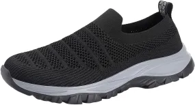 Men's Mesh Fabric Sneakers Men Summer Outdoor Hiking Shoes Mountaineering Non Slip Thick Mesh Breathable