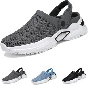 Men's Orthopedic Hollow-Out Summer Sandals,Mesh Shoes Sandals Mens,Mens Orthopedic Slippers