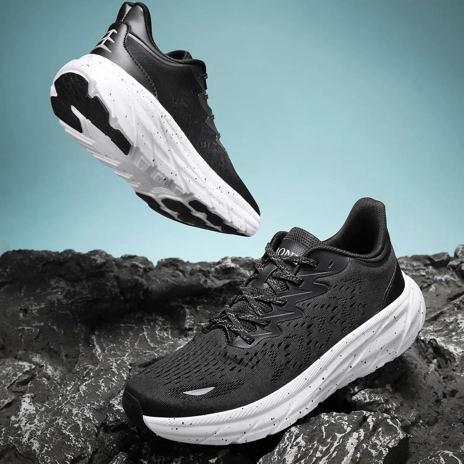 Mens Running Shoes Walking Sneakers Breathable Lightweight Soft Sole Trail Running Shoes