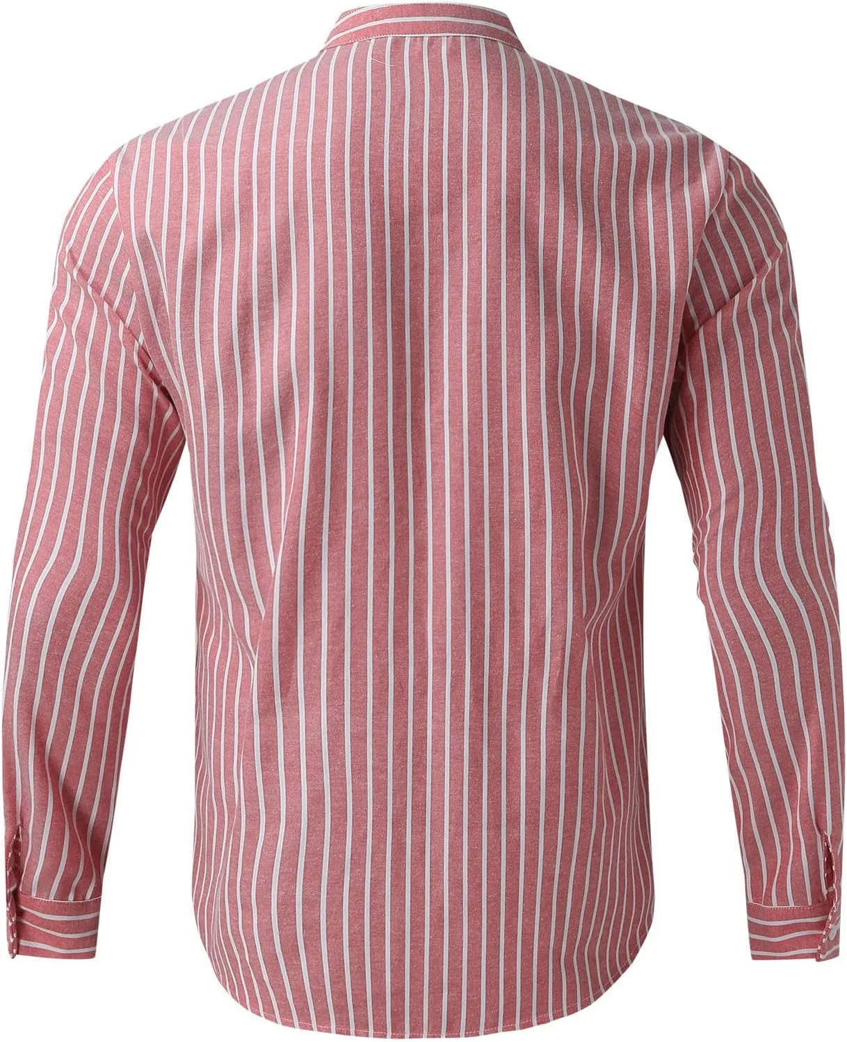 Mens Shirts Casual Mens Henley Shirt Casual T Shirt Pullover Tees Lightweight Curved Hem Striped Summer Beach Tops
