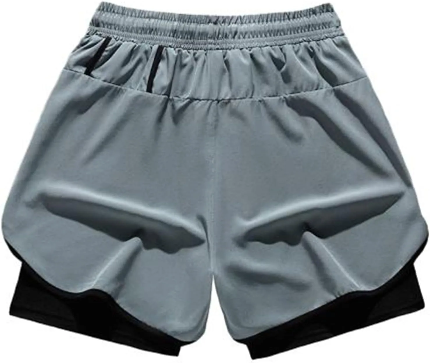 Men's Shorts Lightweight Workout Running Shorts Low Rise Quick Dry Casual Athletic Solid Basketball Shorts
