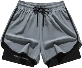 Men's Shorts Lightweight Workout Running Shorts Low Rise Quick Dry Casual Athletic Solid Basketball Shorts