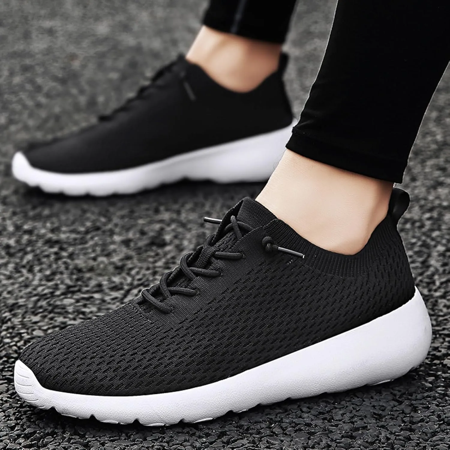 Mens Slip on Shoes Mens Athletic Shoes Slip on Shoe for Men Walking Shoe for Men Running Trail Mesh Sneaker