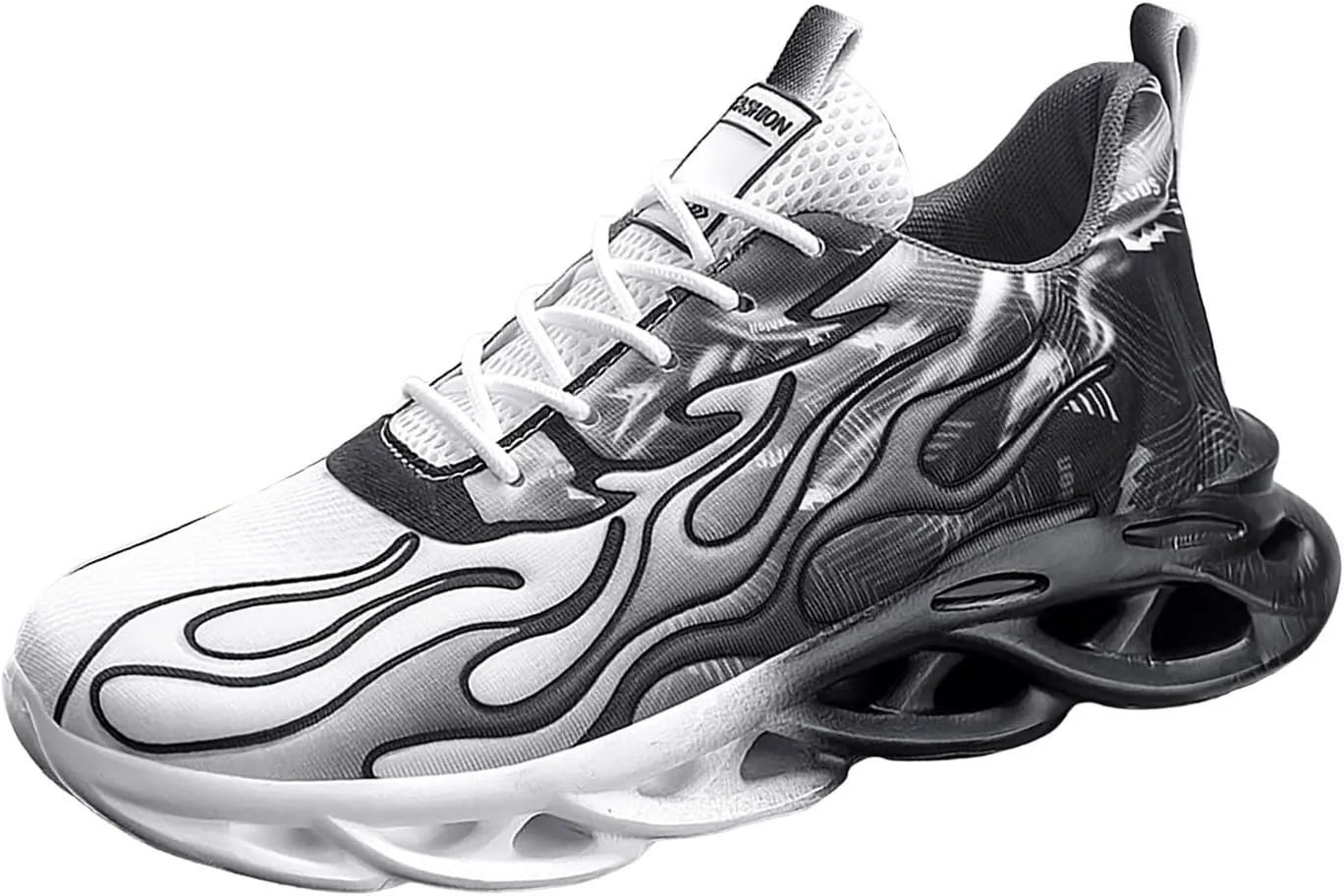 Mens Slip on Shoes Mens Tennis Shoes Shoe for Men Tennis Shoe for Men Comfortable Athletic Gym Sneaker