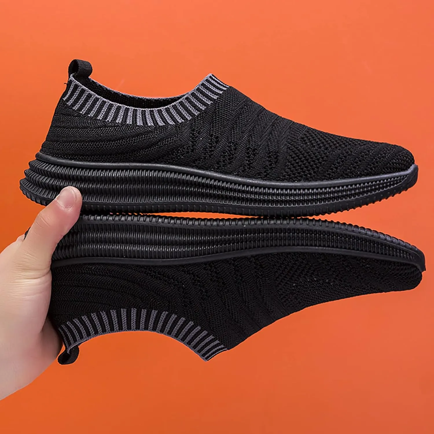 Mens Slip on Shoes Mens Tennis Shoes Slip on Shoe for Men Walking Shoe for Men Breathable Casual Sneaker