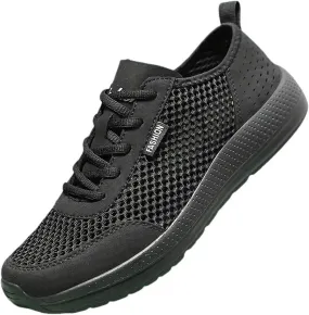 Mens Slip On Walking Shoes Lightweight Breathable Non Slip Running Shoes Comfortable Fashion Mens Sneaker Socks High