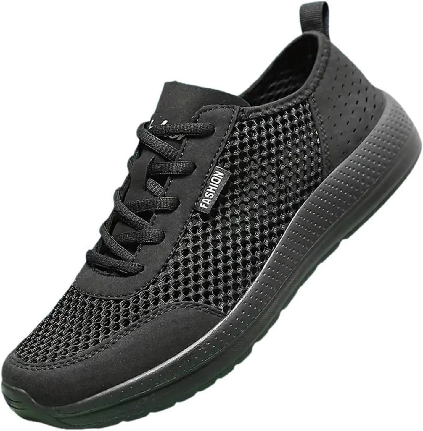 Mens Slip On Walking Shoes Lightweight Breathable Non Slip Running Shoes Comfortable Fashion Mens Sneaker Socks High