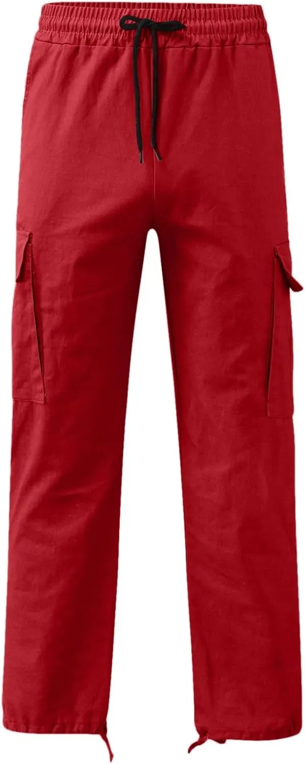 Mens Sweatpants with Pockets Slim Fit Trousers Men's Tear Away Pants Basketball Casual Training Pant Warm Up Loose