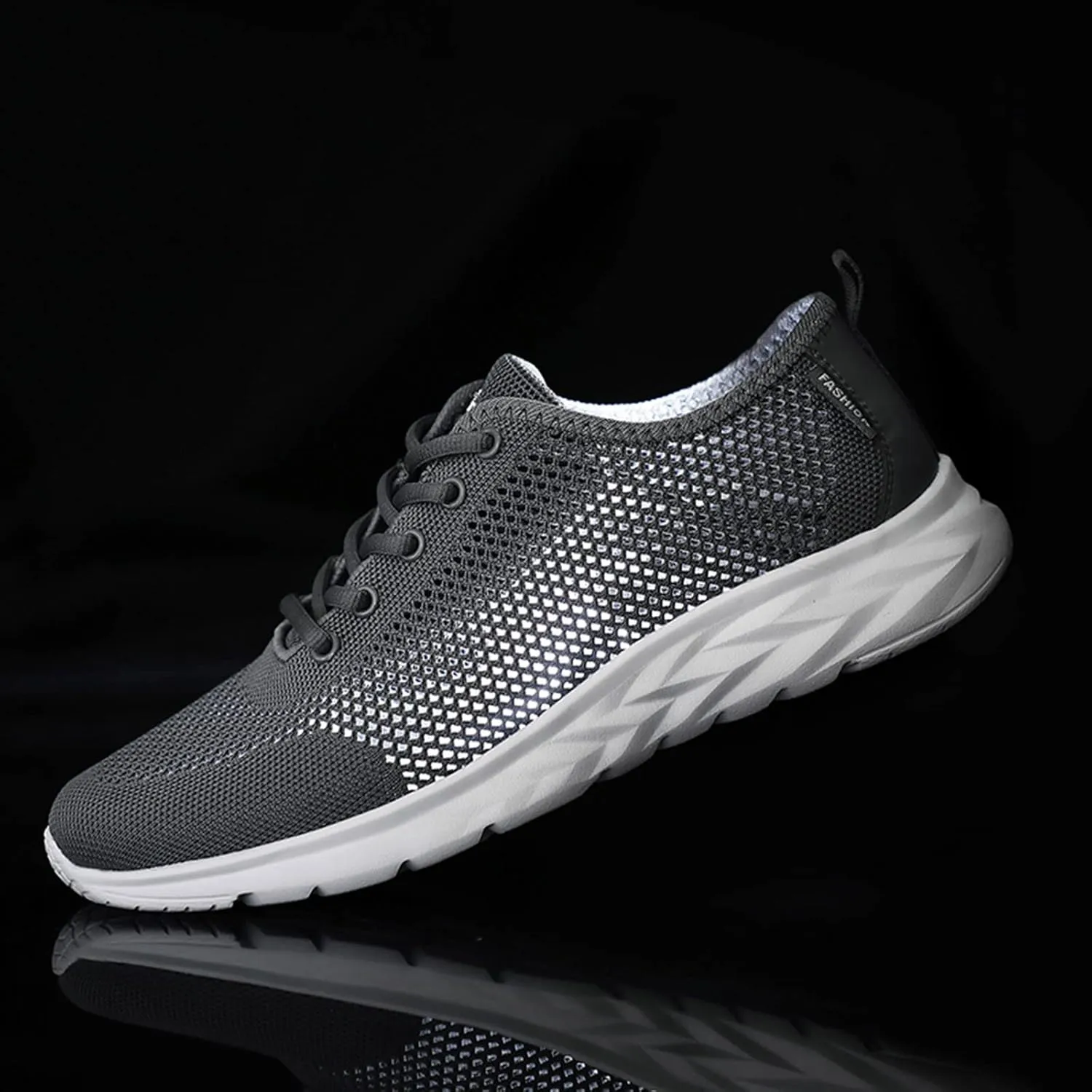 Mens Tennis Shoes Arch Support Shoes for Men Mens Breathable Casual Walking Sneakers Work Casual Shoe Fashion Sneaker Brown Sneakers New