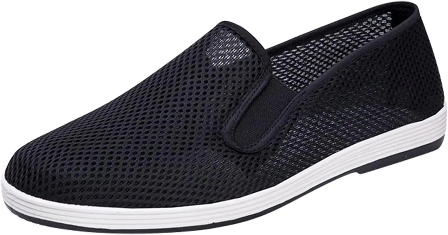 Mens Tennis Shoes Mens Walking Shoes Slip on Shoe for Men Sneaker for Men Running Trail Mesh Sneaker