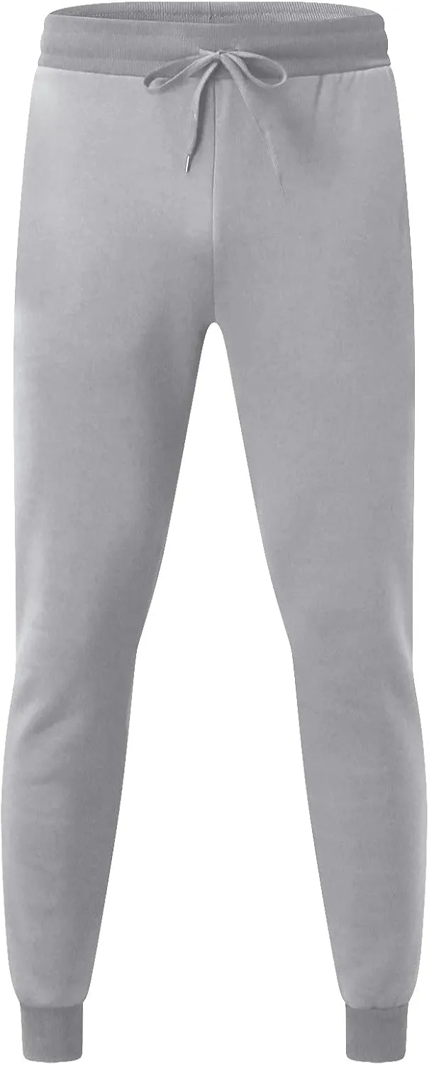 Mens Workout Cargo Sweatpants Color Zipper Pocket Trouser Fashion Mens Tapered Joggers Men's Flap Pocket Drawstring