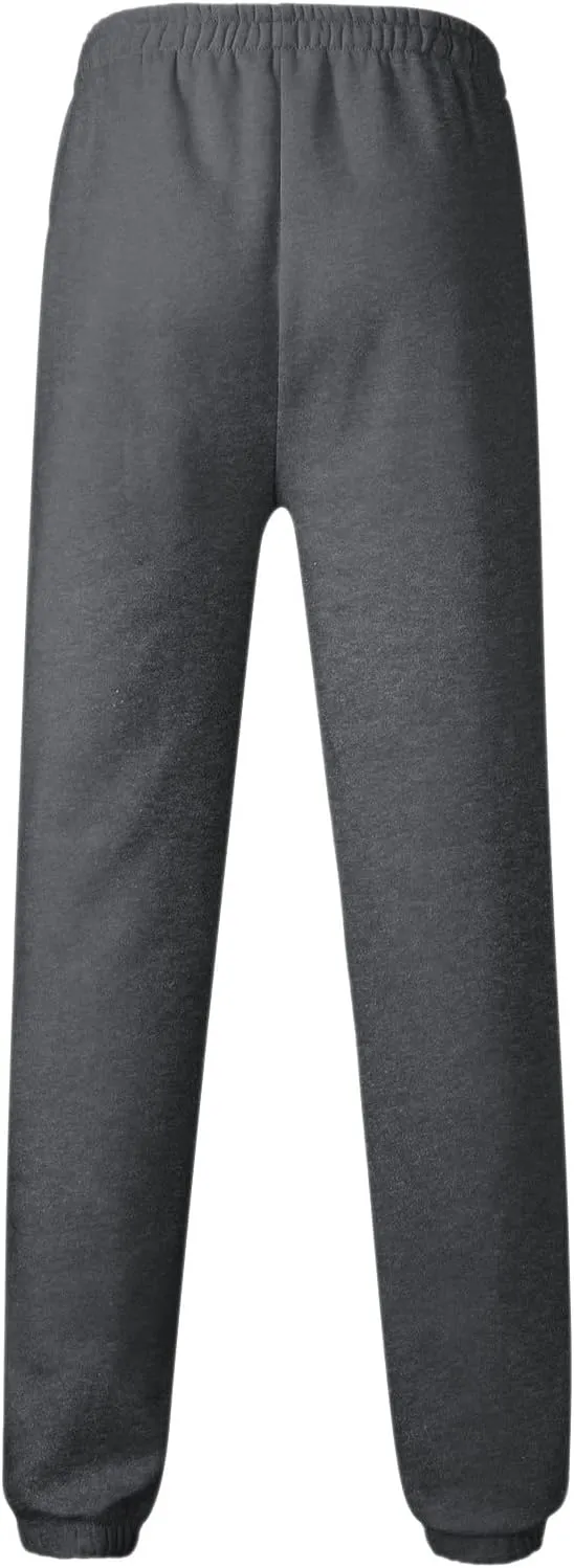 Mens Workout Cargo Sweatpants Joggers with Pockets Men's Solid Fleece Heavyweight Cargo Pants Men's Slim Jogger Pants