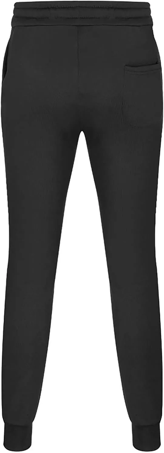 Mens Workout Cargo Sweatpants Pants Athletic Mens Cotton Linen Pants Drawstring Loose Beach Pants with Pockets Men's