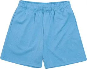 Muscularfit Mens 3 Inch Shorts Breathable Workout Athletic Shorts Solid Color Holiday Mesh Beach Shorts Outdoor Casual Shorts