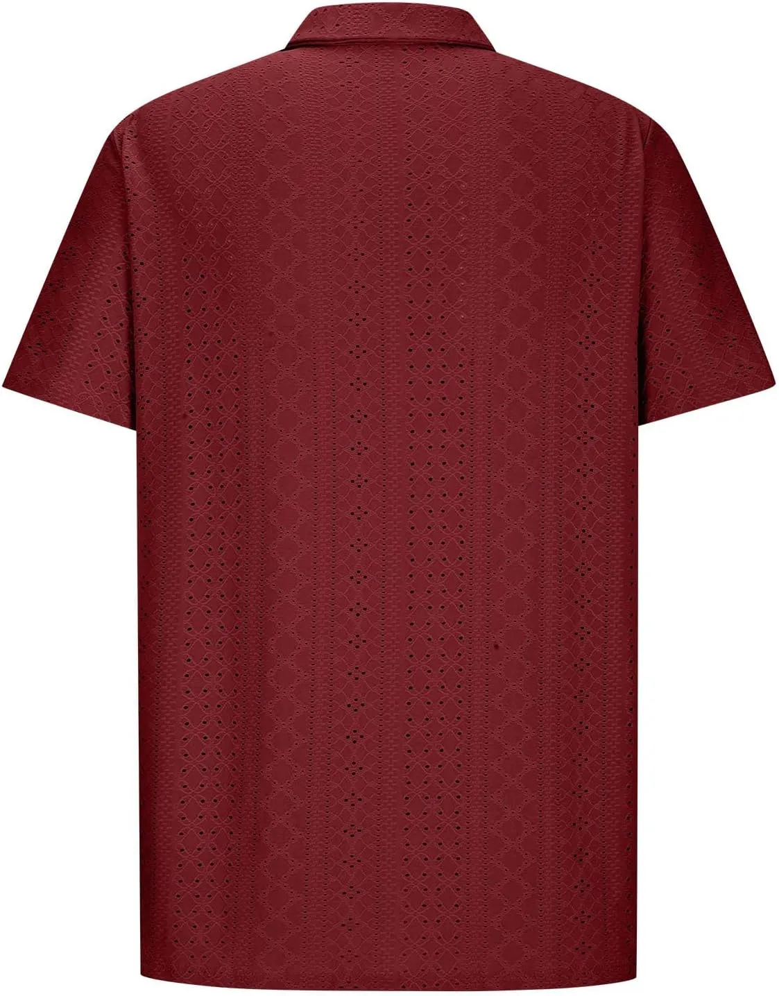 Muscularfit Shirts for Men Fashion Short Sleeve Button Down Shirts Casual Breathable Loose Shirts Summer Vacation Shirts 2024