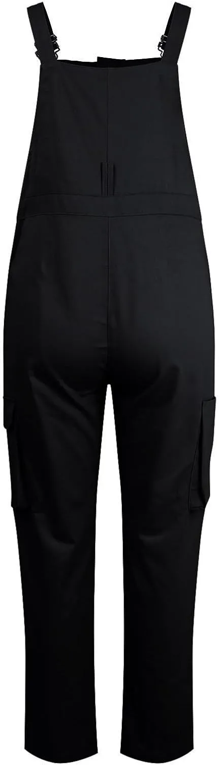 Overalls for Men Work Plus Size Baggy Cargo Pants Summer 2024 Trendy Coveralls Jumpsuits with Pockets
