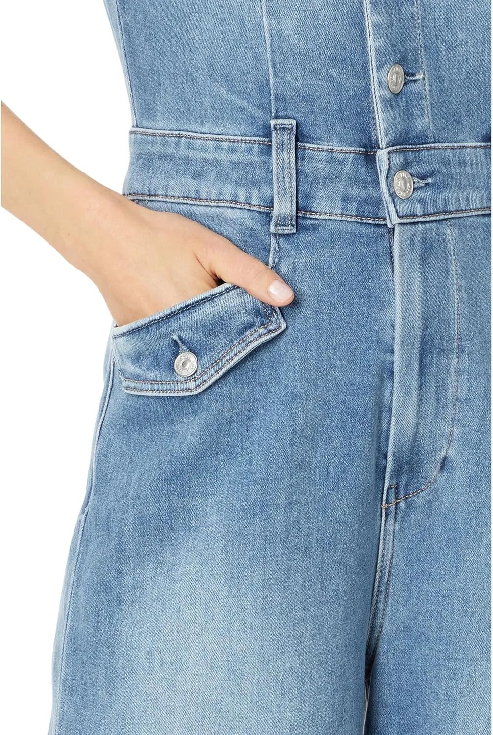 PAIGE Womens Harper Ankle Jumpsuit