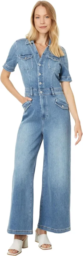 PAIGE Womens Harper Ankle Jumpsuit