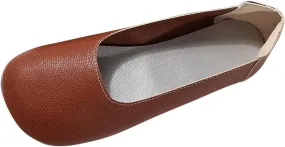 Round Toe Women Flat Shoes Slip on Dress Ballet Flats Shoes Women Comfort Solid Flat Shoe Close Toe Slingback Work Moccasins Comfortable Lightweight Breathable Going Out Footwear