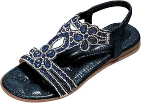 Sandals for Women Women's Flat Sandals Womens Flat for Women Dressy Wide Arch Support Walking Casual Summer Comfortable