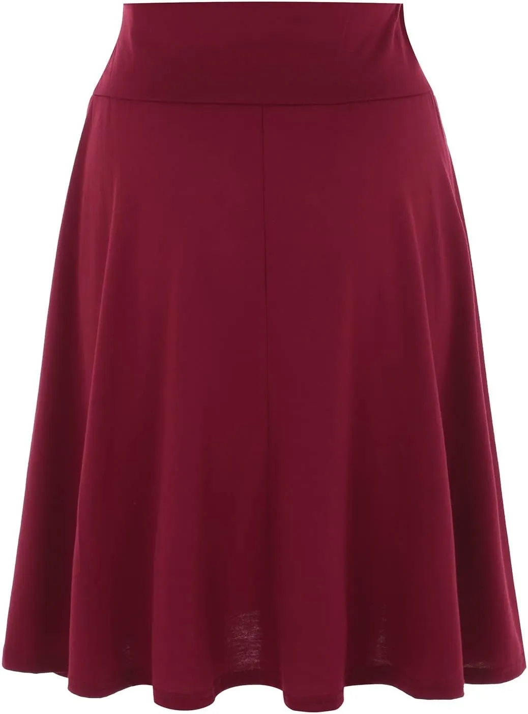 Skorts Skirts for Women Party midi Black Skirts Women's Solid Color Casual Girls Skirts High Waist Elastic Half