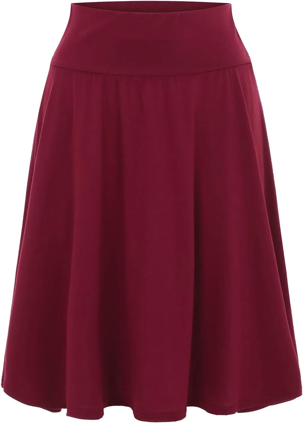 Skorts Skirts for Women Party midi Black Skirts Women's Solid Color Casual Girls Skirts High Waist Elastic Half