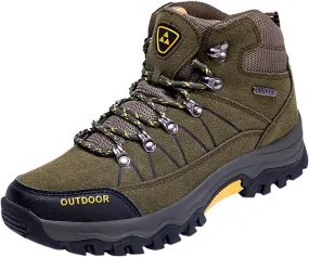 Sneakers Men's Autumn Winter Breathable Outdoor Hiking Shoes High Top Shoes Hiking Sneakers Shoes Men's Sports