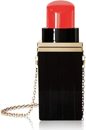SUKUTU Acrylic Lipstick Purse Box Clutch Lips Party Womens Evening Purse for Teen Girls