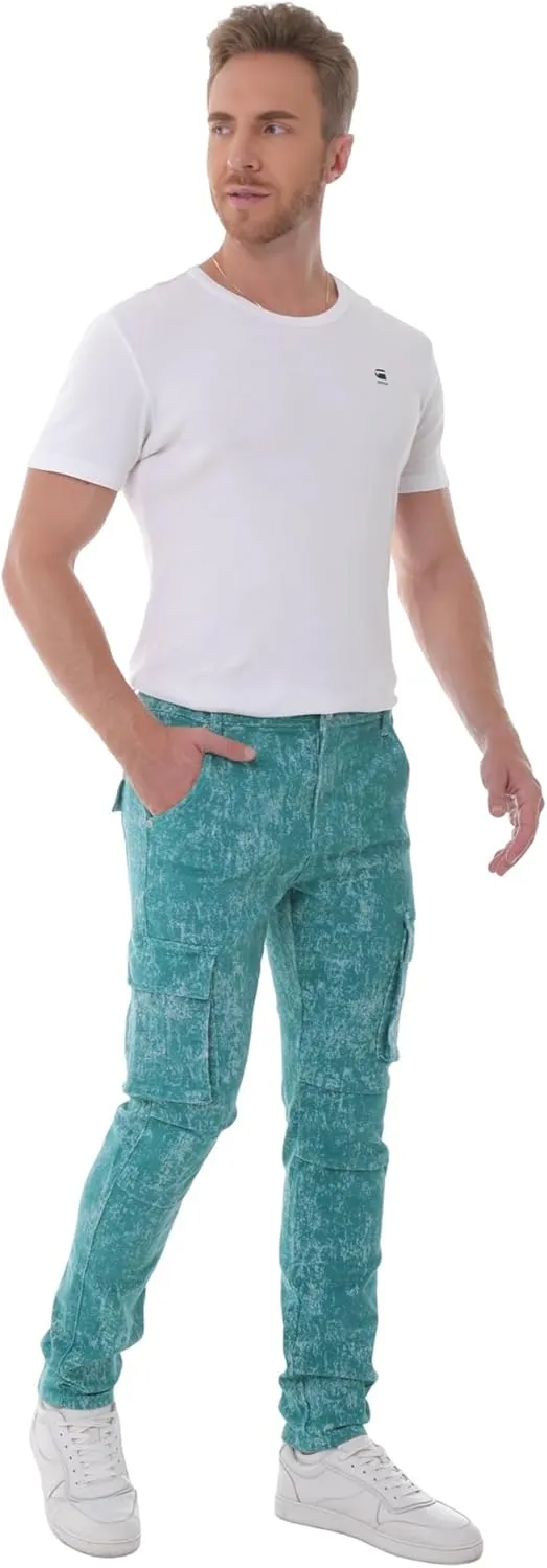 TEGIAS Mens Slim Fit Stretch Jeans Classic Comfort Regular Fit