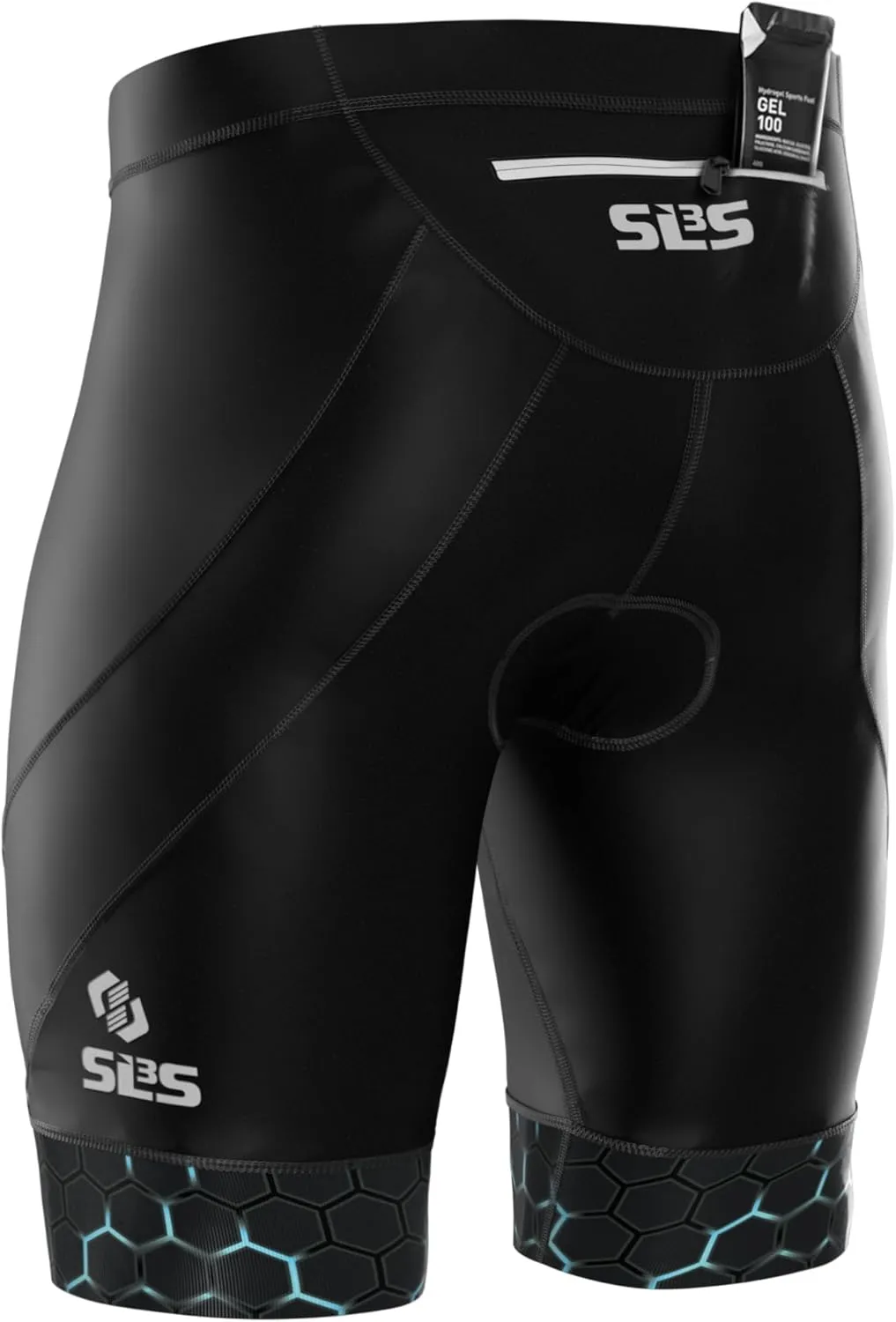 Triathlon Shorts Mens - Padded Tri Shorts Mens Triathlon Shorts - 8" Triathalon Shorts, Quick Drying, FX Z