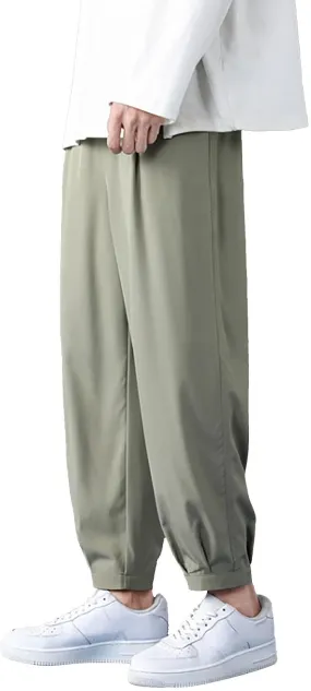 Wide Leg Pants Man Mens Loose Fleece Cargo Trousers Mens Slim Stretch Chino Trousers Straight-Fit Stretch Trousers