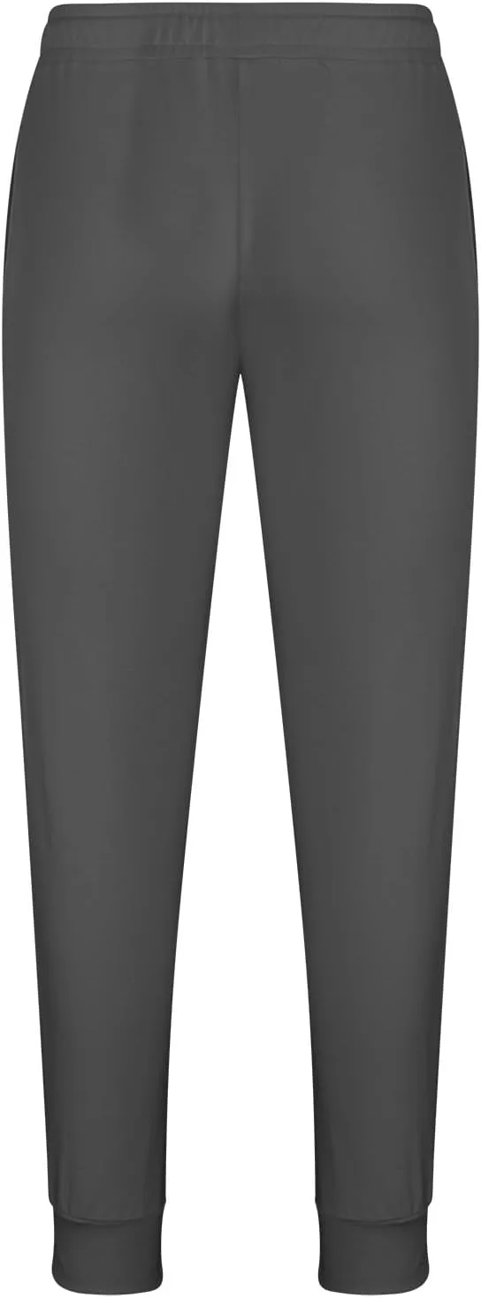 wodceeke Summer Pants for Men Loose Comfy Tapered Trousers Elastic Waist Casual Breathable Running Workout Trousers Slacks
