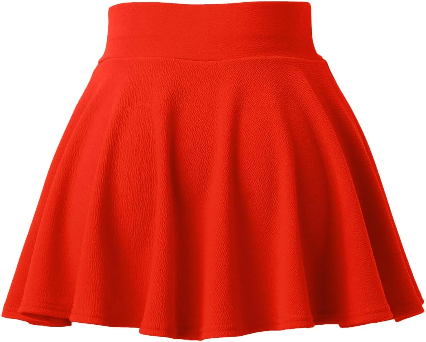 Women Fashion Casual Short Style Solid Half Skirt Glare Sun Skirt Pleated Skirt Jean Skirts for Women Long Length