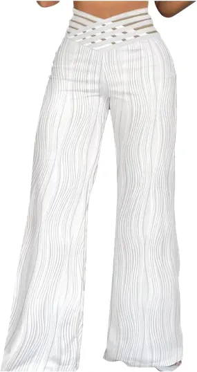 Womens Bootcut Yoga Pants - Flare Leggings for Women High Waisted Crossover Workout Lounge Bell Bottom Dress Pants