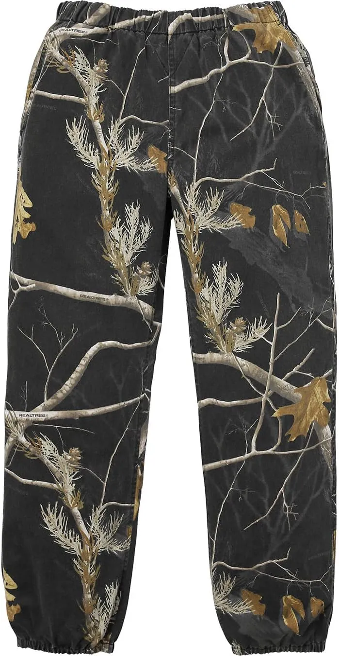 Womens Camo Pants Casual Elastic Waist Wide Leg Pants Lightweight Baggy Sweatpants with Pocket