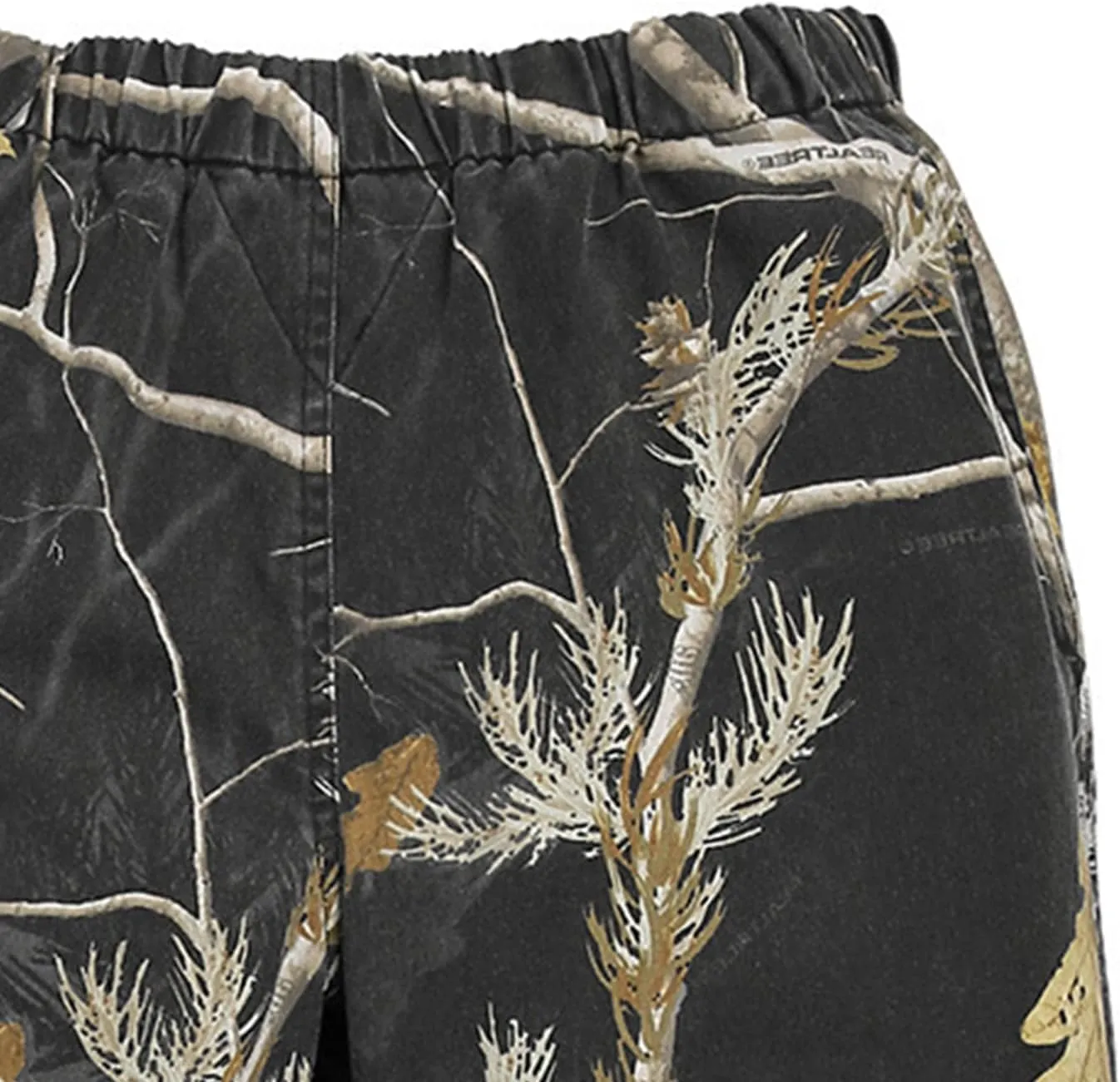 Womens Camo Pants Casual Elastic Waist Wide Leg Pants Lightweight Baggy Sweatpants with Pocket