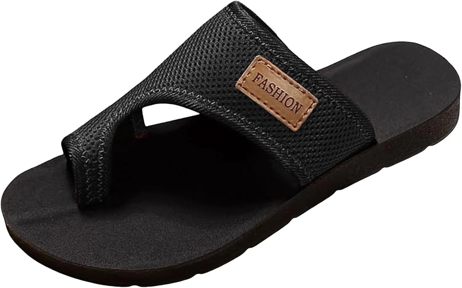 Women's Flat Casual Hollow Thong Beach Mesh Breathable Slippers Women's Shoes Large Size Tie up Flat Sandals for Women