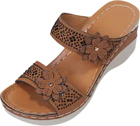 Women's Flat Sandals Open Toes Ankle Strap Flat Sandals Dress Sandal for Women Womens Flip Flops