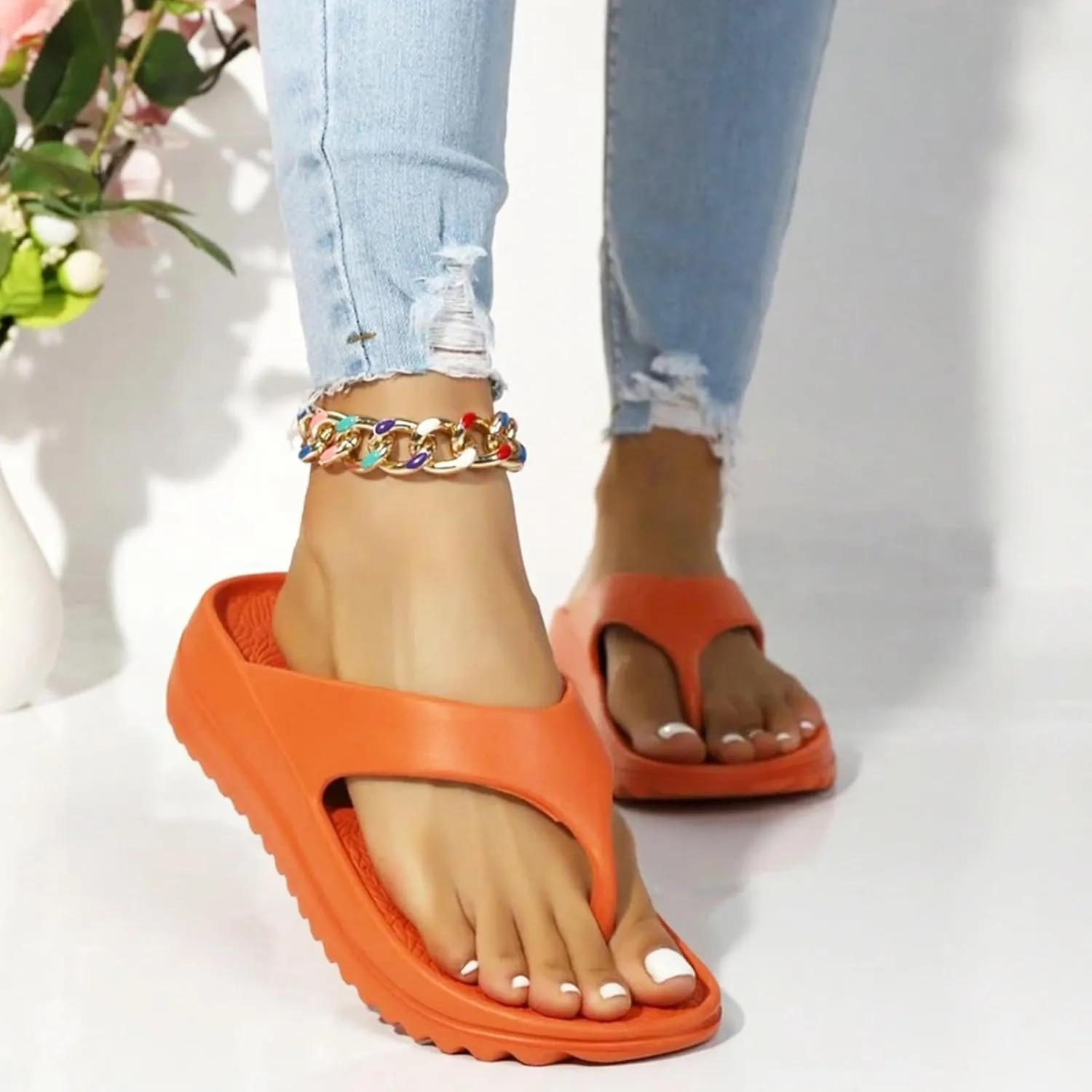 Womens Flat Sandals Womens Flat Sandals Slip on Summer Women Shoes Dressy Sandal for Women