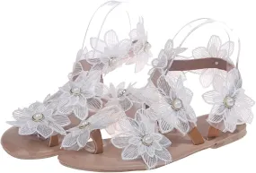Women's Sandals Womens Flat Sandals Flat for Women Wide Arch Support Comfortable Casual