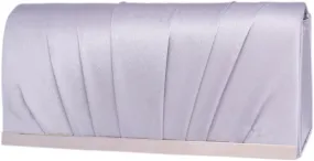 Womens Satin Clutch Pleated Evening Bag Wedding Purse
